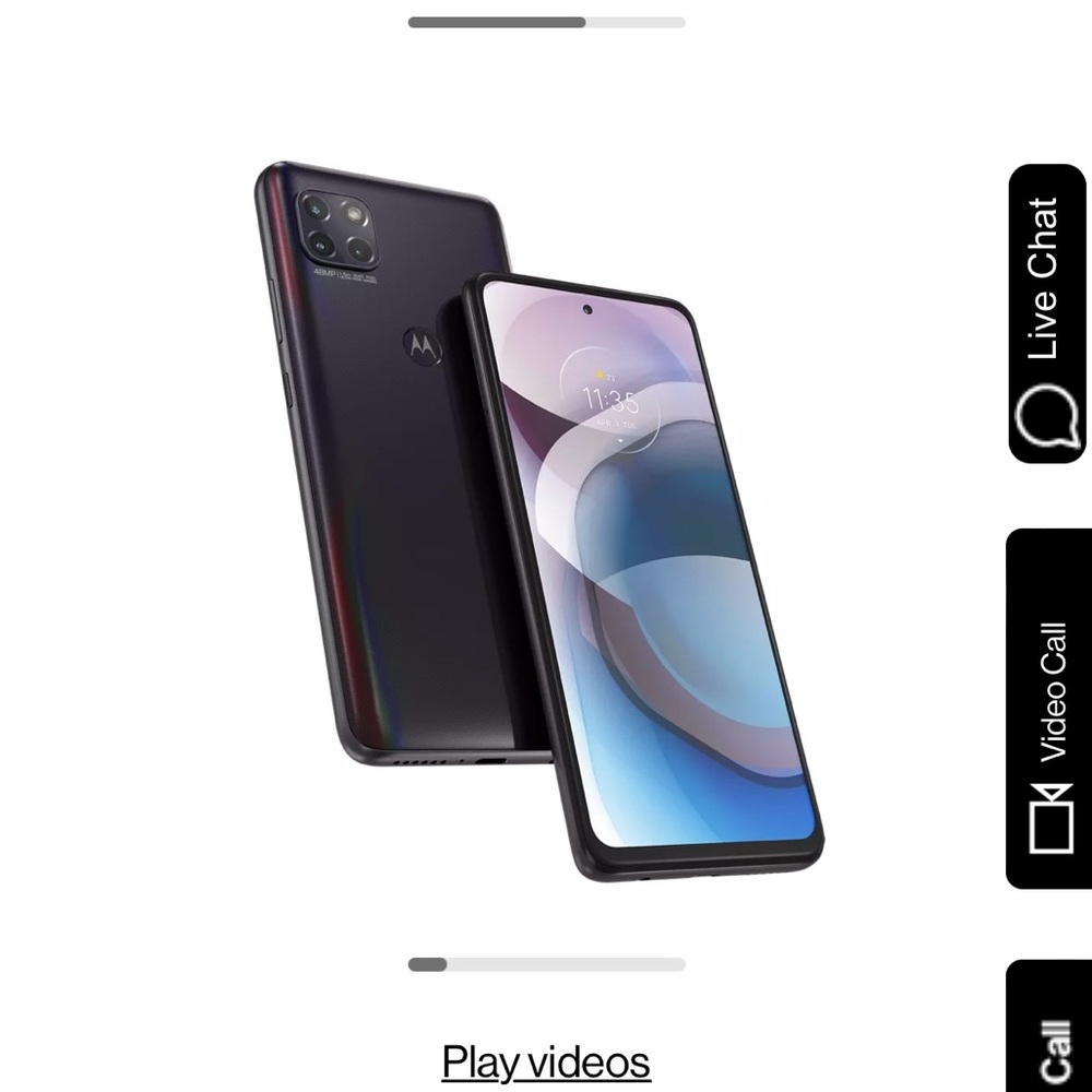 📱Motorola One 5G UW ACE 64 GB Volcanic Grey NEW IN BOX 🎁